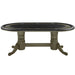Poker Dining Table RAM GTBL84 Oval SL Wood
