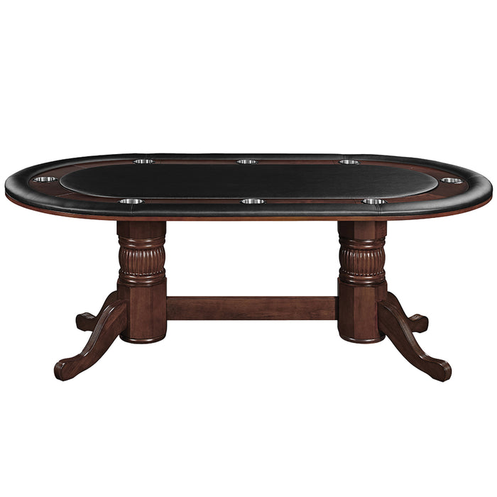 Poker Dining Table RAM GTBL84 Oval CAP Wood