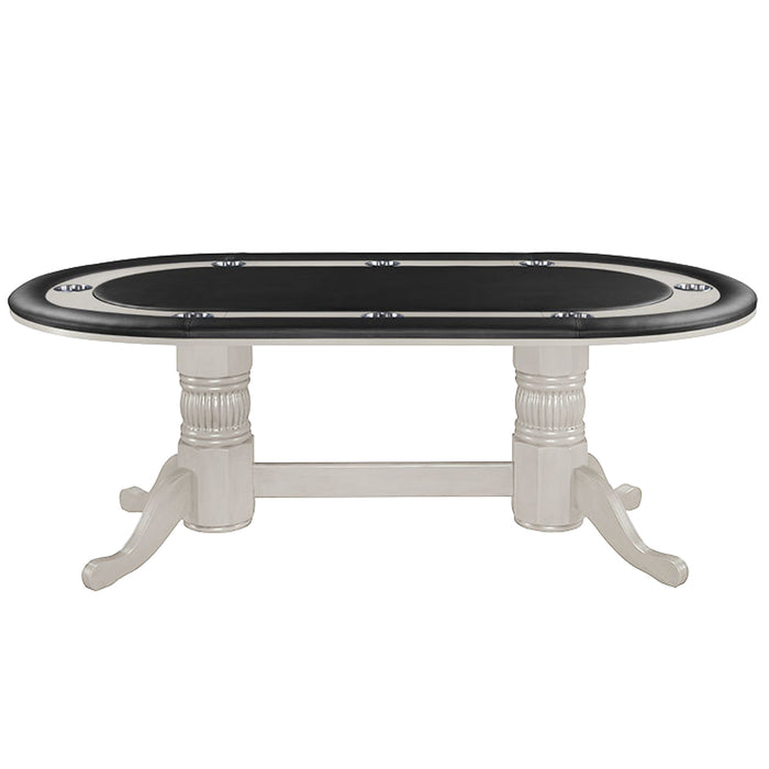 Oval Poker Table RAM GTBL84 Wood AW
